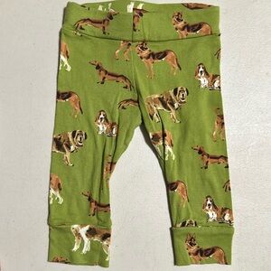Milkbarn Kids Organic Cotton Jogger Pants - Dog print